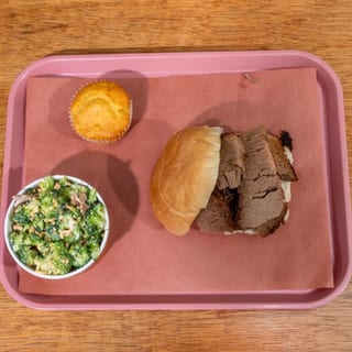 Brisket Sandwich Meal